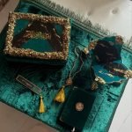 Green Resin Quran Gift Set | Bridal
