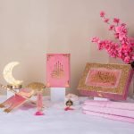 Pink Resin Quran Gift Set | Bridal