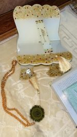 Cream Resin Quran Gift Set | Bridal - Image 4
