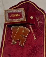 Maroon Resin Quran Gift Set - Image 3
